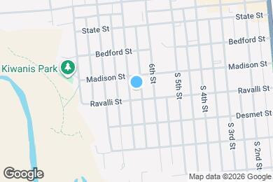 Map image of the property - 416 S 7th St