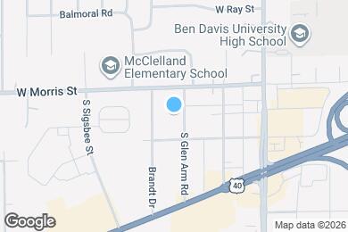 Map image of the property - 1234 S Glen Arm Rd