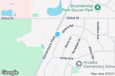 Map image of the property - 20408 Ithaca Rd