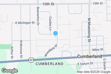 Map image of the property - 11415 Dunshire Dr