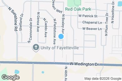 Map image of the property - 1317 N Boxley Ave