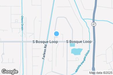 Map image of the property - 460 S Bosque Loop