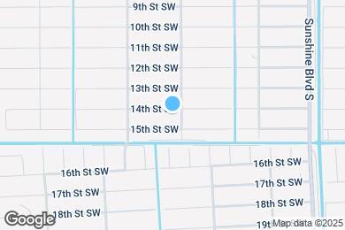 Map image of the property - 3303 14th St SW