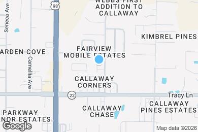 Map image of the property - 5889 Tyndall Pl