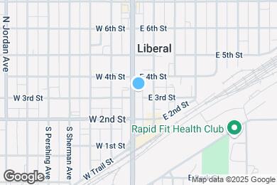 Map image of the property - 303 N Kansas Ave