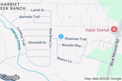 Map image of the property - 2008 Shawnee Trail