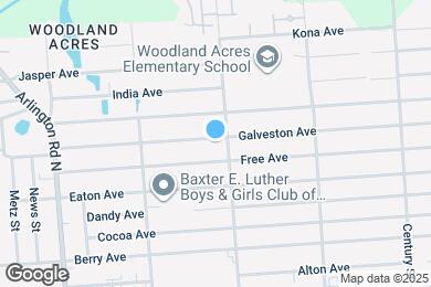 Map image of the property - 8026 Galveston Ave