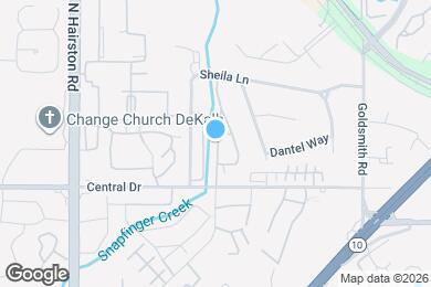 Map image of the property - 4900 Central Dr