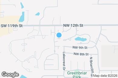 Map image of the property - 505 SW 121st Pl