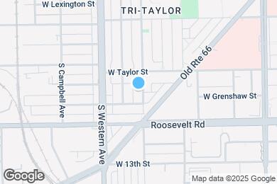 Map image of the property - 1028 S Oakley Blvd