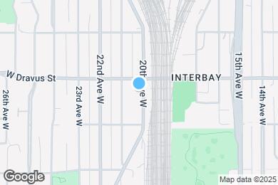 Map image of the property - 3045 20th Ave W