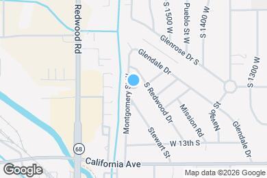 Map image of the property - 231 S Montgomery St