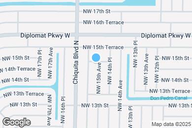 Map image of the property - 1352 NW 15th Ave