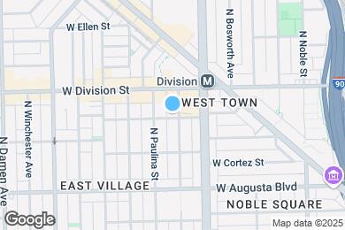 Map image of the property - 1102 N Marshfield Ave