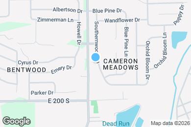 Map image of the property - 2012 Southernwood Ln