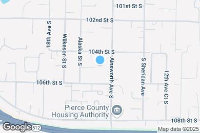 Map image of the property - 1621 105th St S