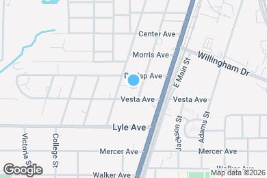 Map image of the property - 3203 E Point St
