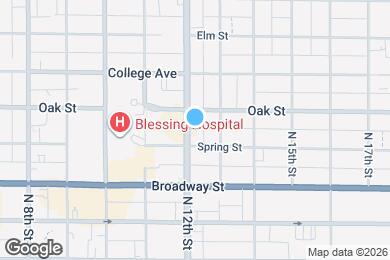 Map image of the property - 514 N 12th St