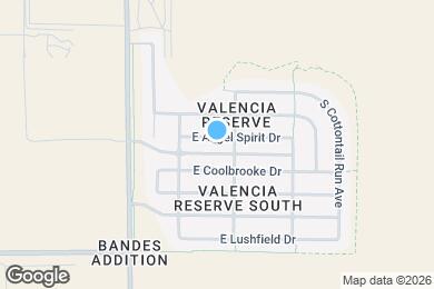 Map image of the property - 4048 E Angel Spirit Dr