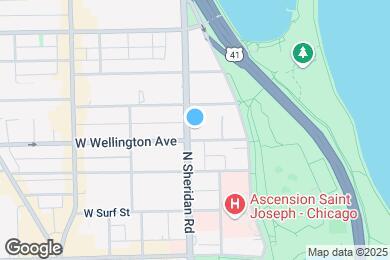 Map image of the property - 360 W Wellington Ave