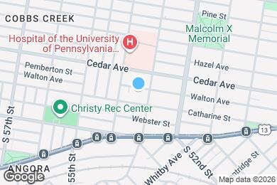 Map image of the property - 5318 Walton Ave