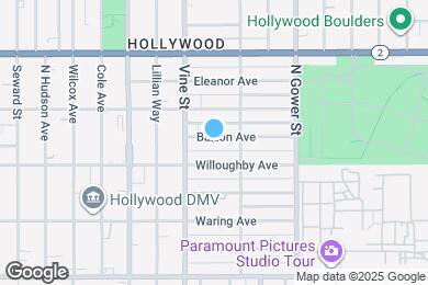 Map image of the property - 6026 Barton Ave