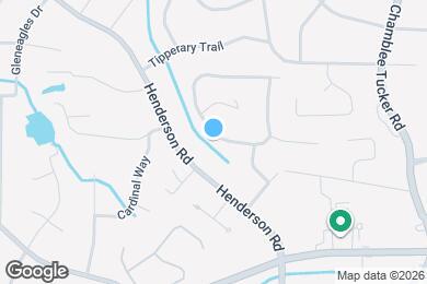Map image of the property - 3896 Northlake Creek Dr