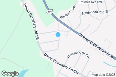 Map image of the property - 1008 Rockland Cir SW