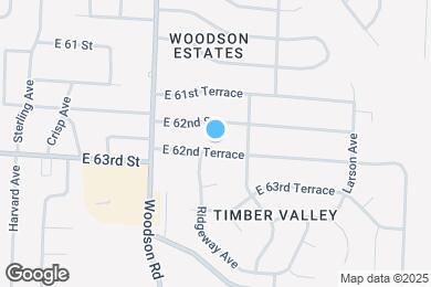 Map image of the property - 11806 E 62nd Terrace