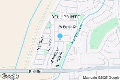 Map image of the property - 18442 W Dawn Dr