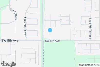 Map image of the property - 705 SW 75th St