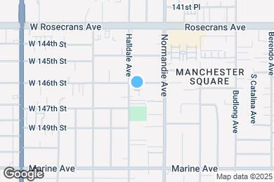 Map image of the property - 1450 W 146th St