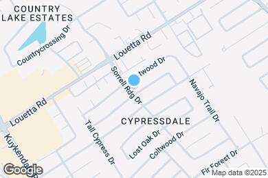 Map image of the property - 3926 Broken Elm Dr