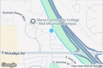 Map image of the property - 7206 E Kael St