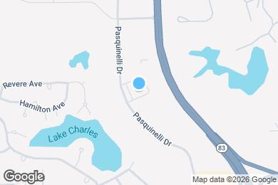 Map image of the property - Furnished Studio-Chicago - Westmont - Oak Brook