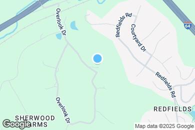 Map image of the property - 1385 Overlook Dr