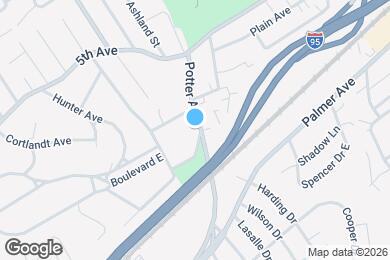 Map image of the property - 71 Potter Ave