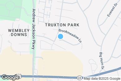 Map image of the property - 1712 Stone Hollow Ct