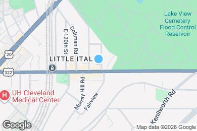 Map image of the property - 1986 E 124th Pl