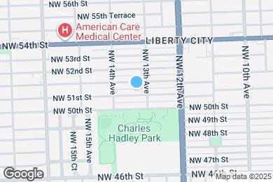 Map image of the property - 1325 NW 51st St