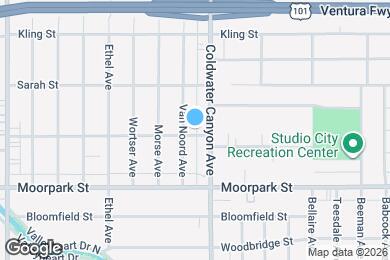 Map image of the property - 12921 Landale St