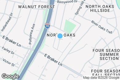 Map image of the property - 11441 N Interstate Hwy 35