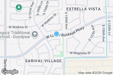 Map image of the property - 15986 W Bartlett Ave