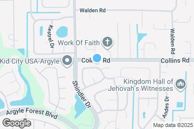 Map image of the property - 8465 Rockridge Dr