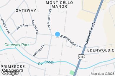Map image of the property - 204 W Monticello Ave