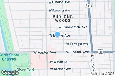 Map image of the property - 2727 W Berwyn Ave