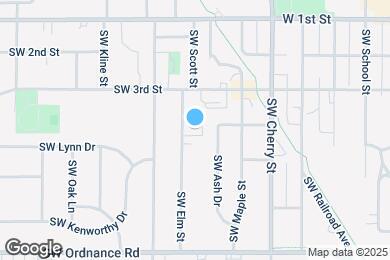 Map image of the property - 401 SW Elm St