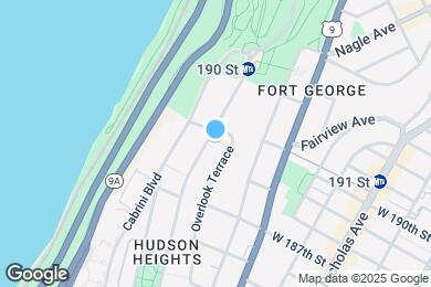 Map image of the property - 680 Fort Washington Ave