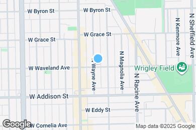 Map image of the property - 1314 W Waveland Ave