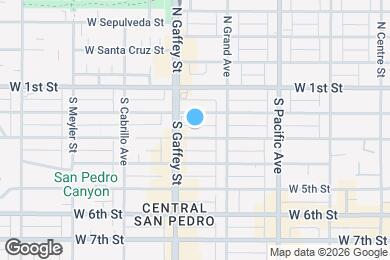 Map image of the property - 666 W 3rd St